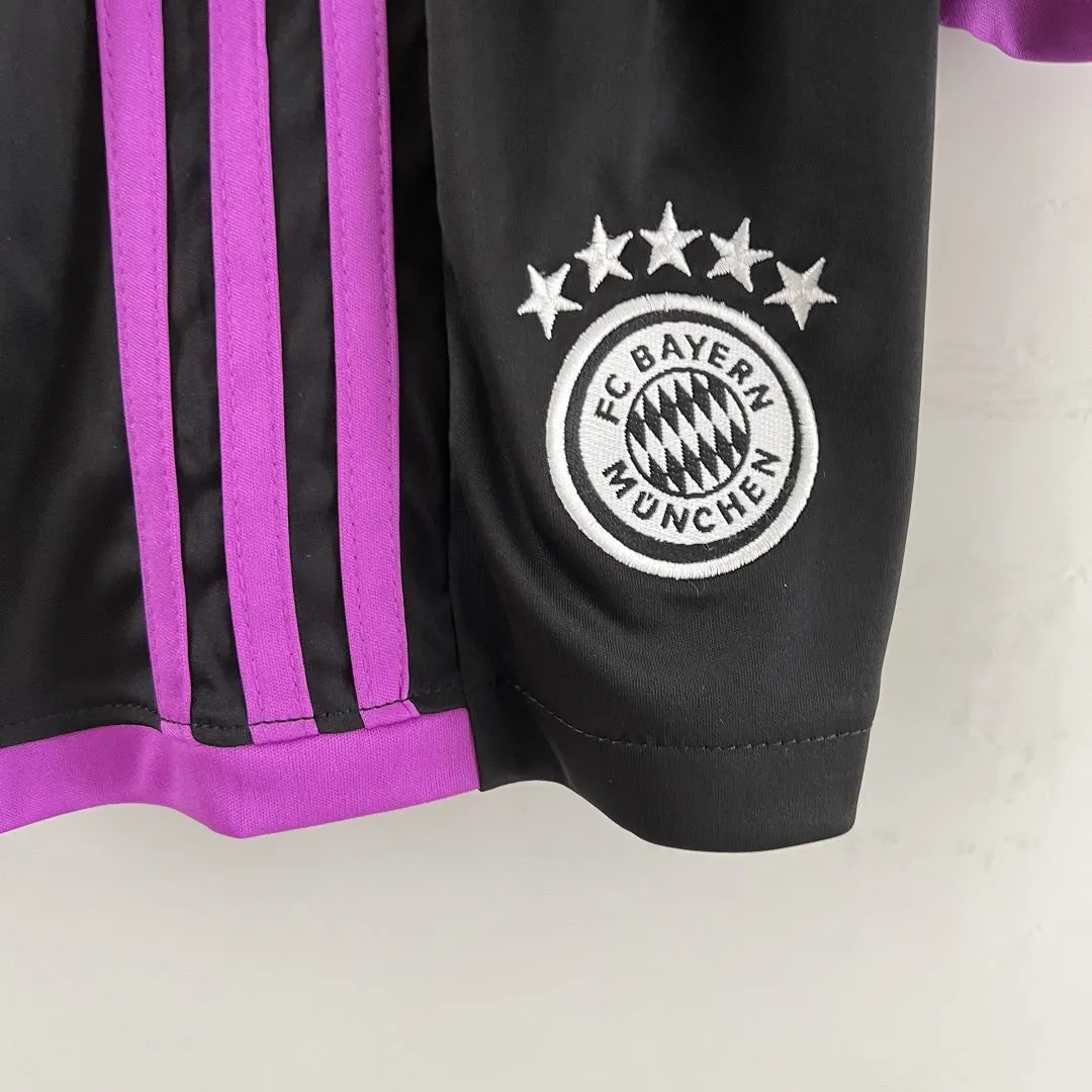 23-24 kids Bayern Munich away size 16-28 Cheap Football Kit 9