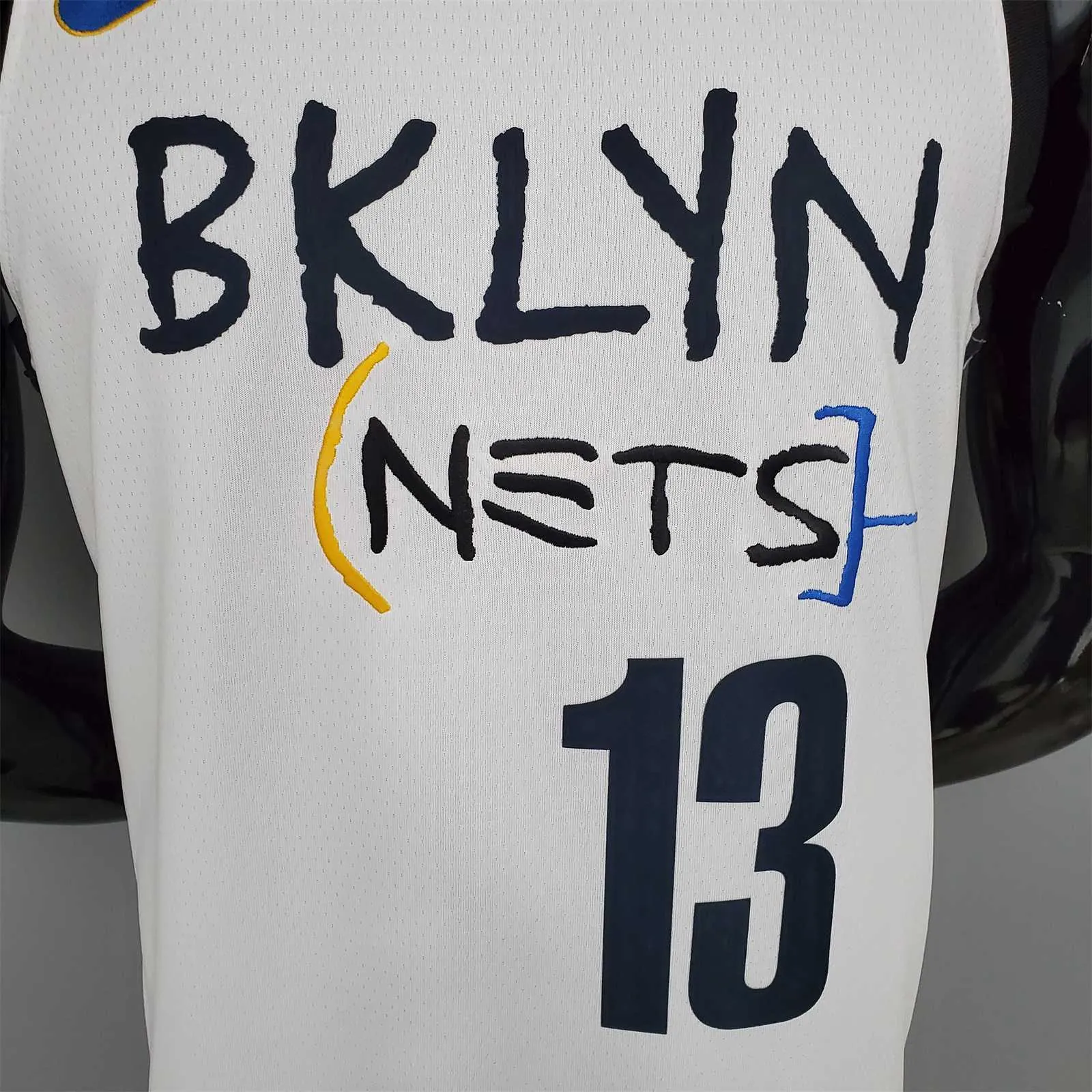 HARDEN#13 Brooklyn Nets graffiti white 1