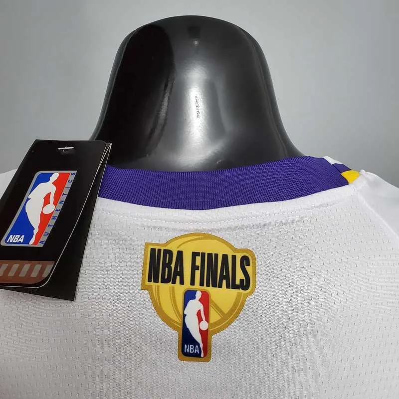 New Bryant #8 Lakers Round neck white 5