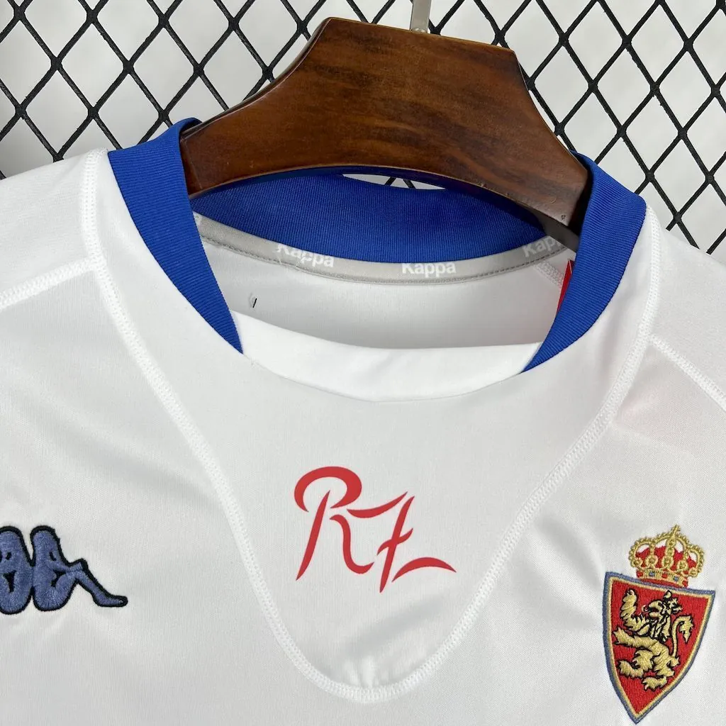 01-02 Zaragoza Home Retro Kit Vintage Shirt AAAAJersey Supply Yupoo 4
