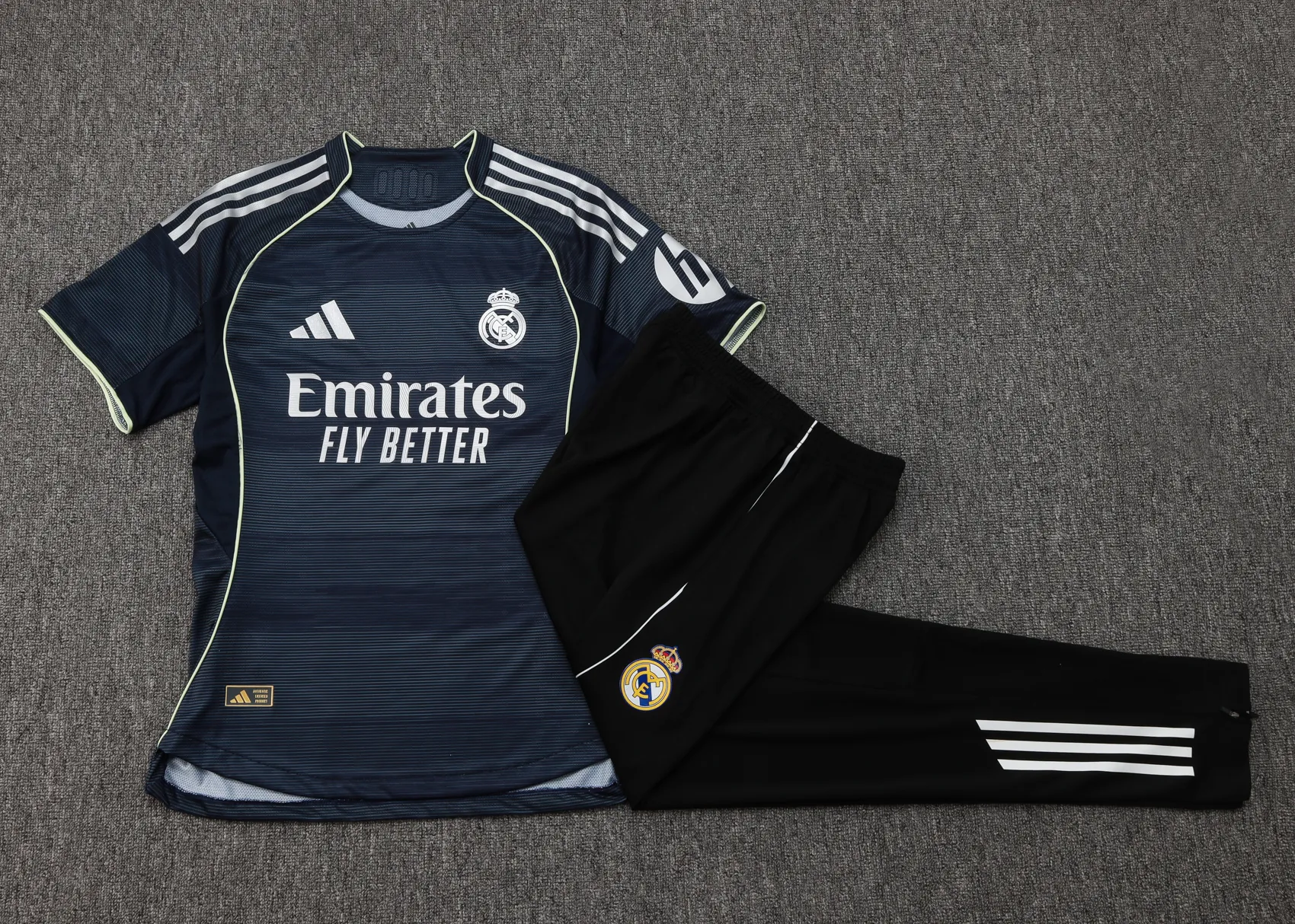 25-26 Real Madrid Away Player Version Training Kits Football Tracksuits 1