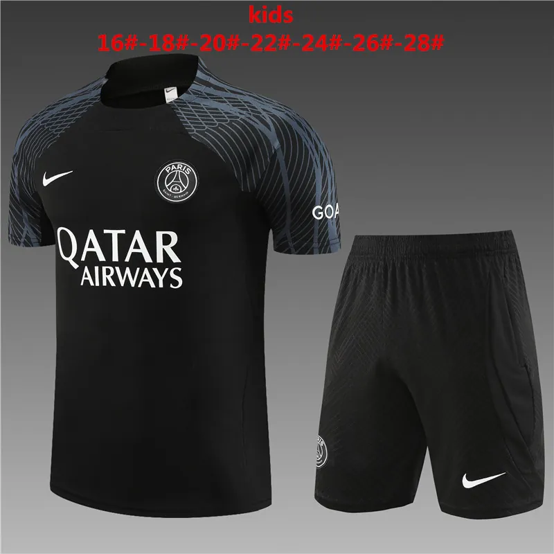 23-24 PSG Kids Training Soccer Jerseys Yupoo 1