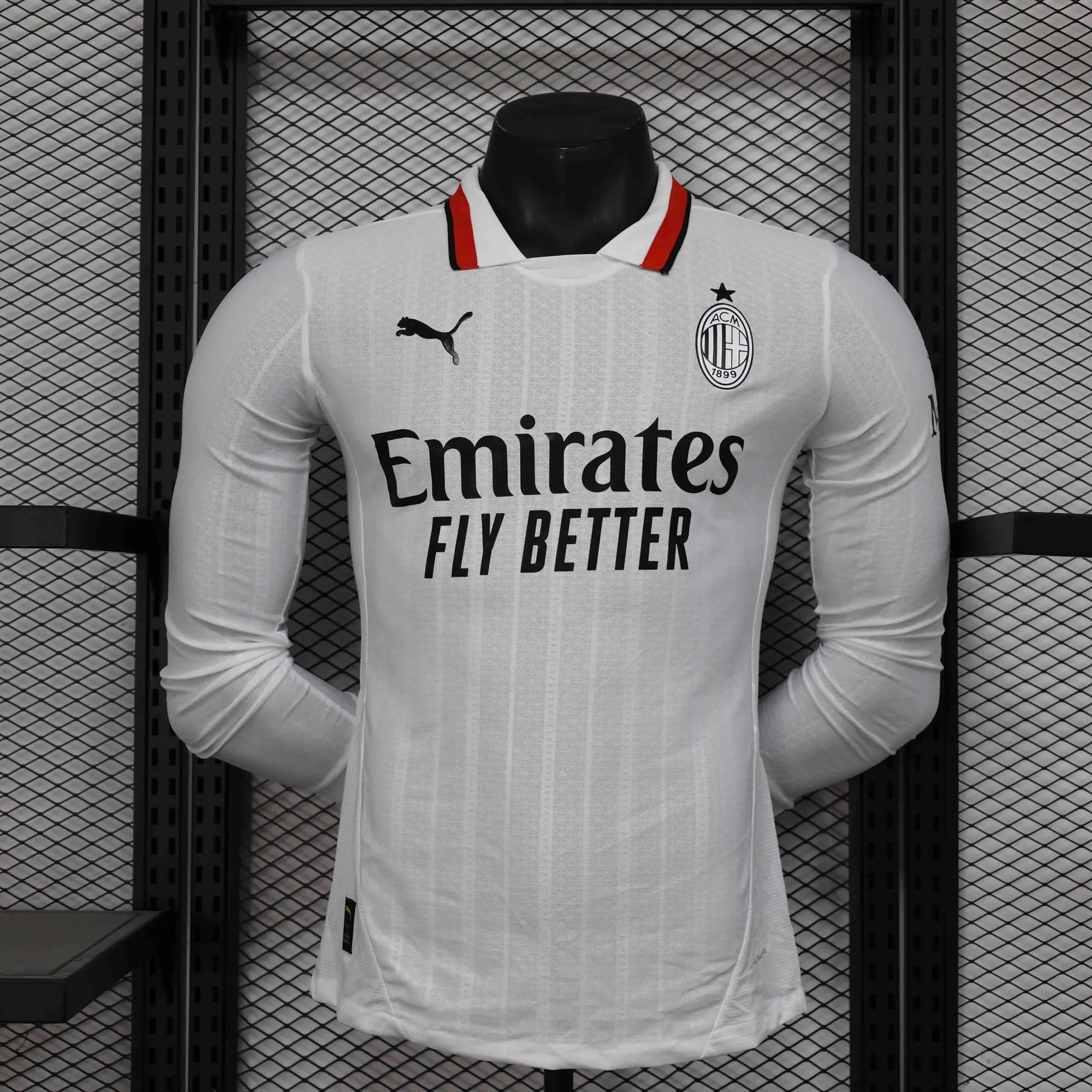 24-25 AC Milan Away Kit Long Sleeve Player Version Shirt AAAAJersey Supplier Yupoo 5