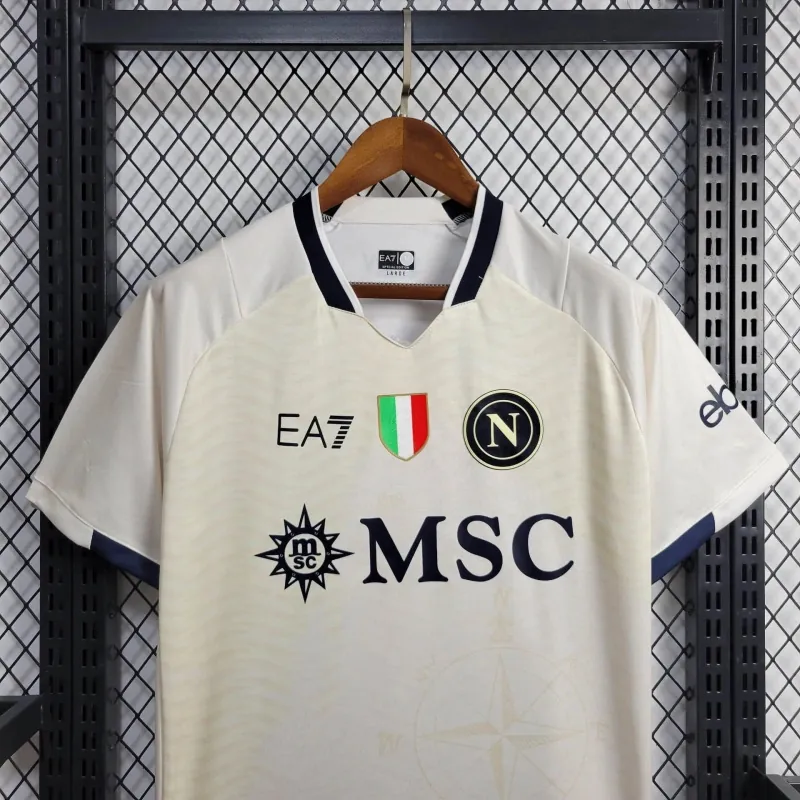 23-24 Napoli White Special Edition Kit Football AAAAJersey Yupoo 2