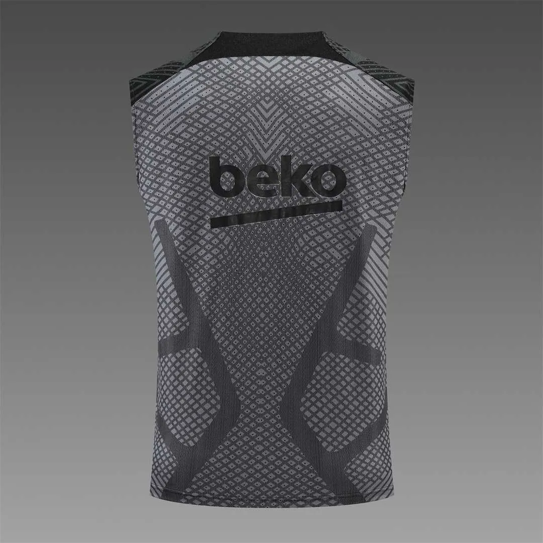 22-23 Barcelona vest training suit kit grey 9