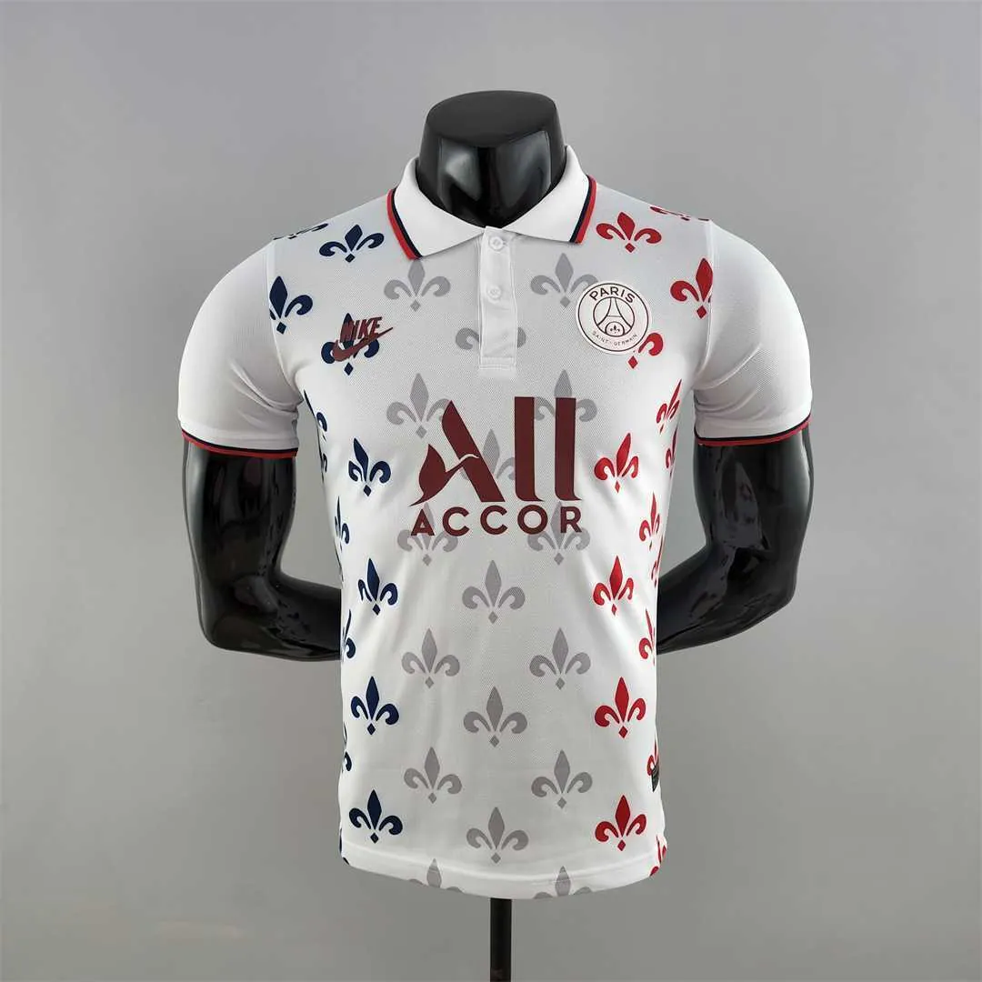 22-23 PSG Co-branded version white POLO 9