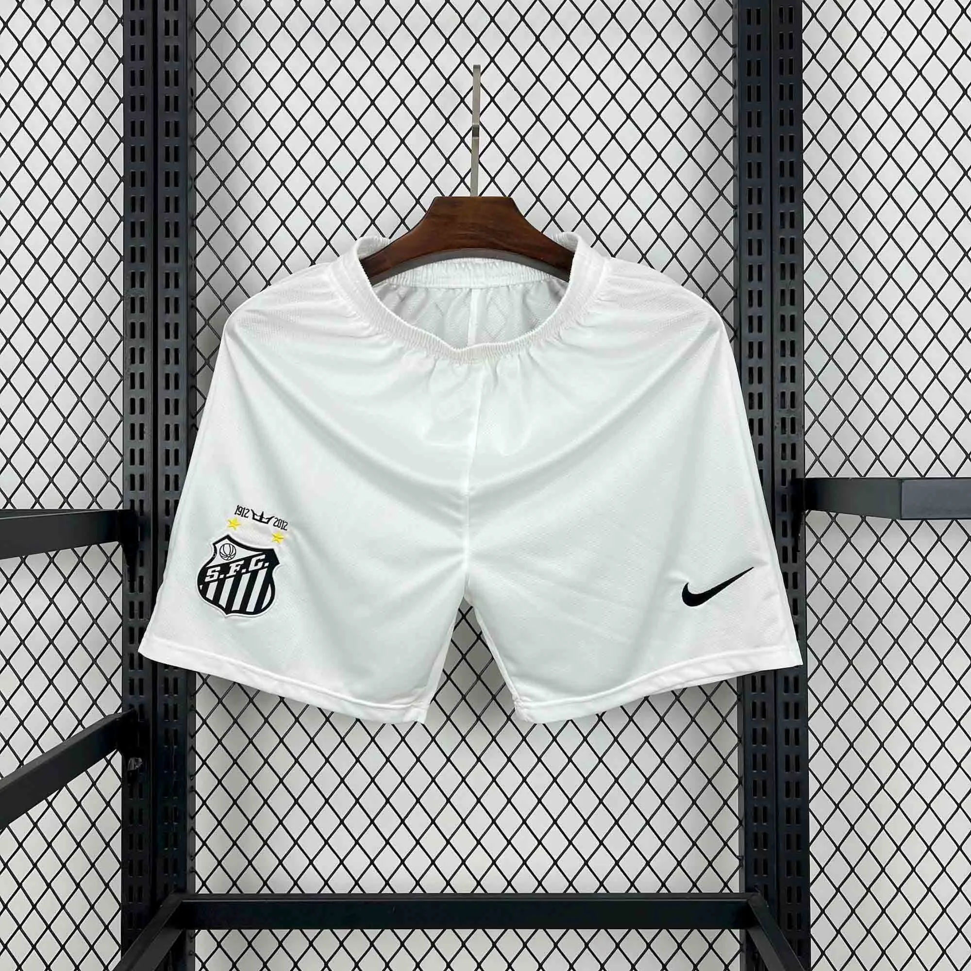11-12 Santos Home Retro Shorts AAAAJersey Supplier Yupoo 4