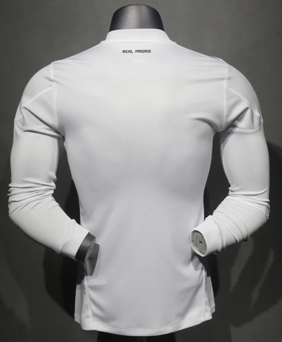 10-11 Real Madrid Home Retro Kit Vintage Player Version Long Sleeve Shirt AAAAJersey Dropship Y 5