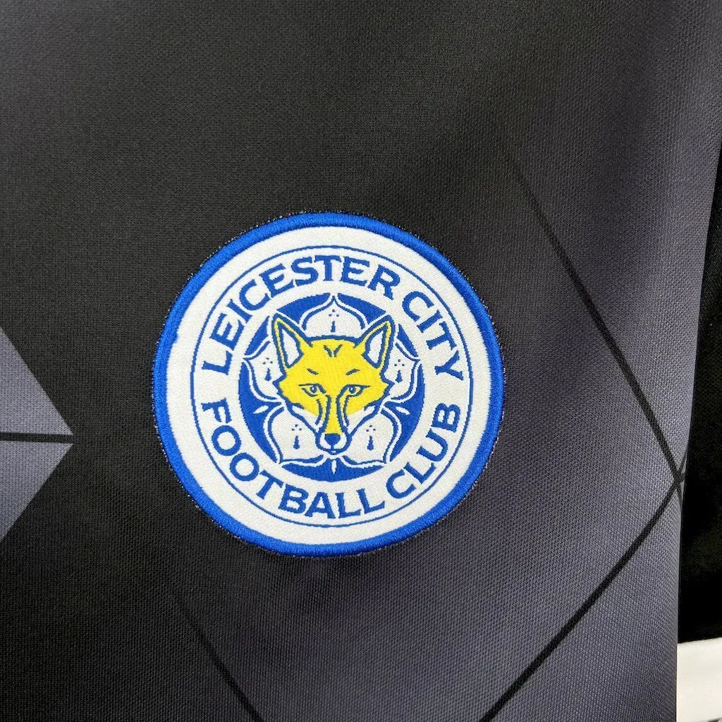 15-16 Leicester City Away Retro Kit Vintage Shirt AAAAJersey Supplier Yupoo 4
