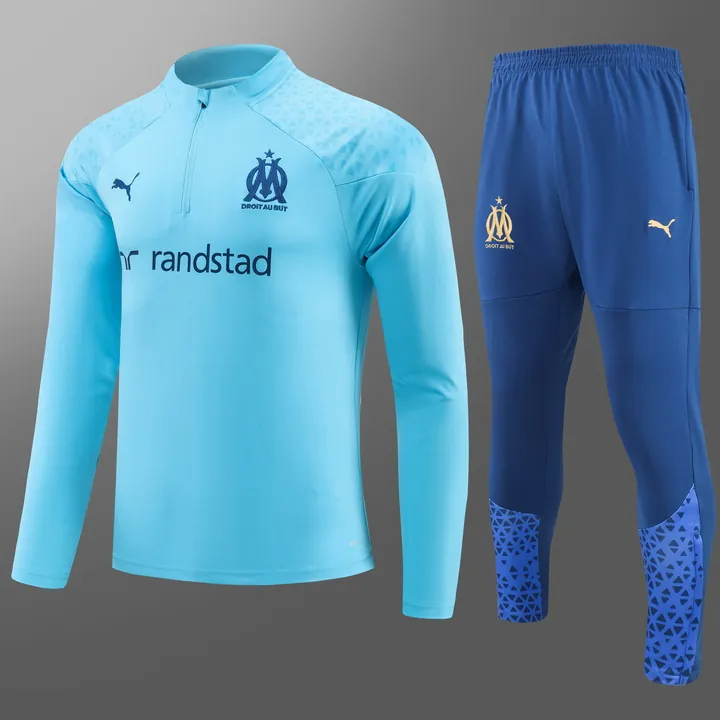 23-24 Marseille Long Sleeve Training Suit Yupoo 3