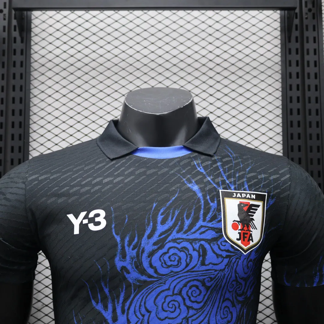 2024 Japan Y3 Special Edition Blue Clouds Player Version Shirt Sport AAAAJersey Yupoo 2