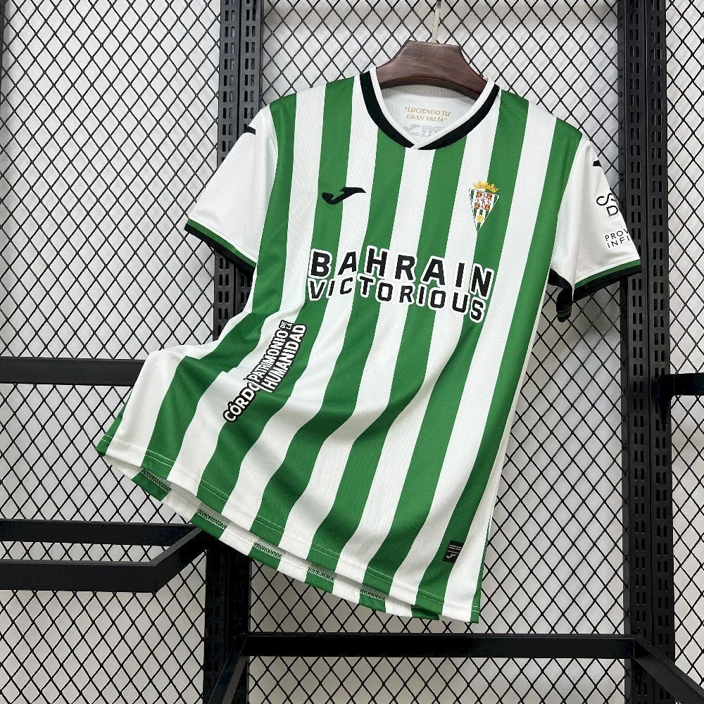 25-26 Cordoba Home Kit Football T-Shirt Sino AAAAJersey Supply Yupoo 12