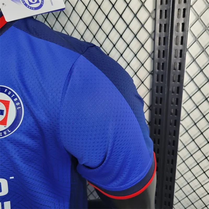 23-24 Cruz Azul Home Blue Kit Player Version Shirt Football Shirts Yupoo 6