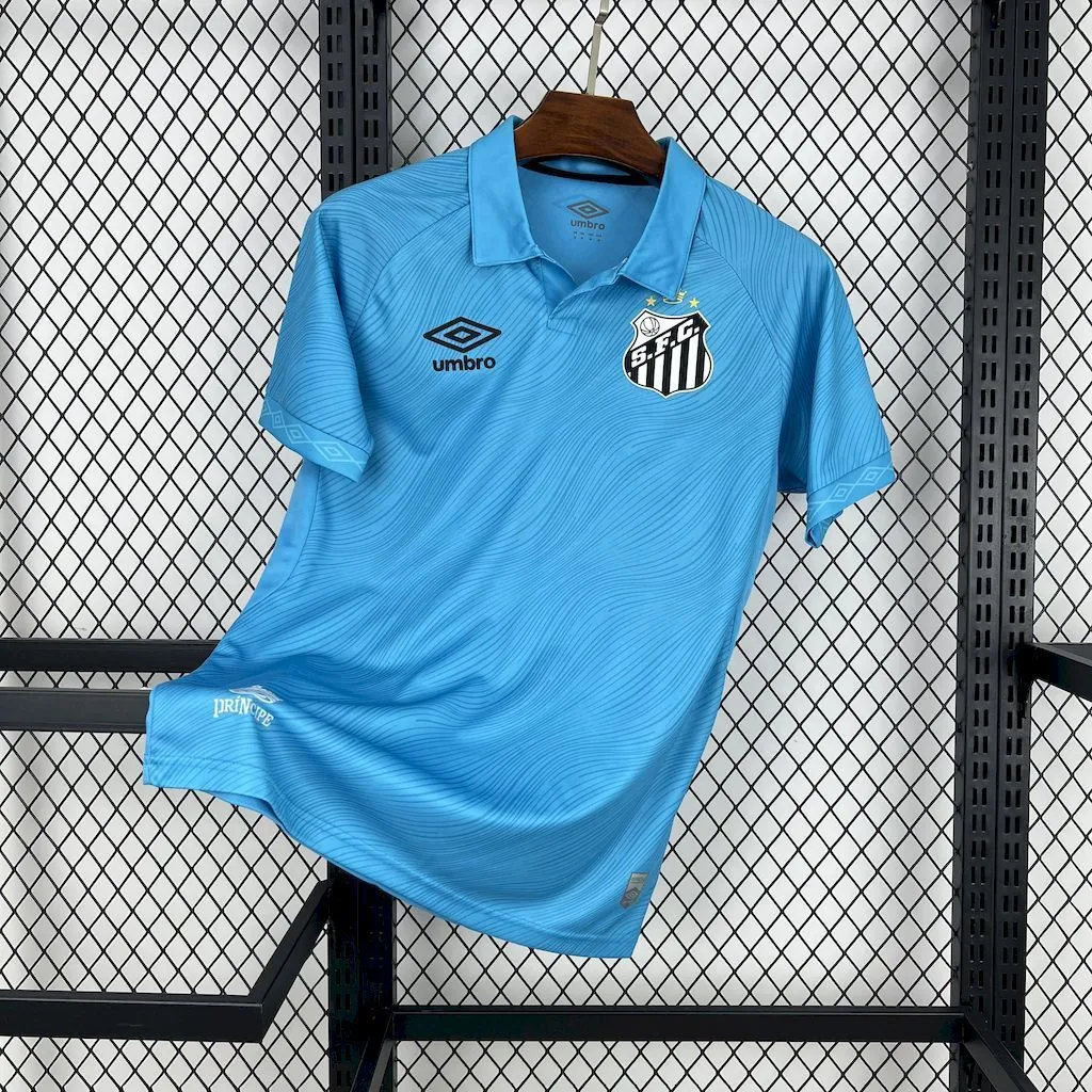 25-26 Santos Fourth Kit Football T-Shirt AAAAJersey Supply Yupoo 6