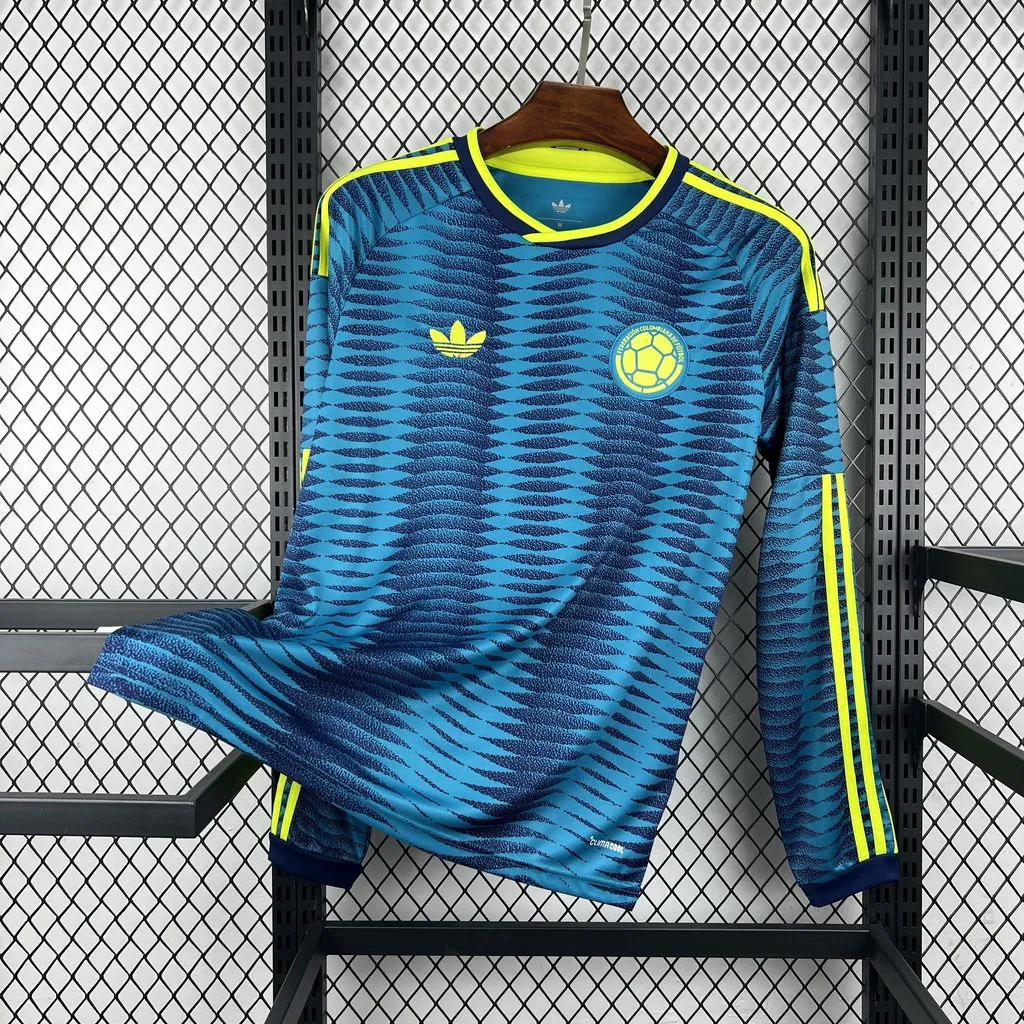 World Cup Jersey 2026 Colombia Away Kit Football Long Sleeve T-Shirt AAAAJersey Supply Yupoo 2 2