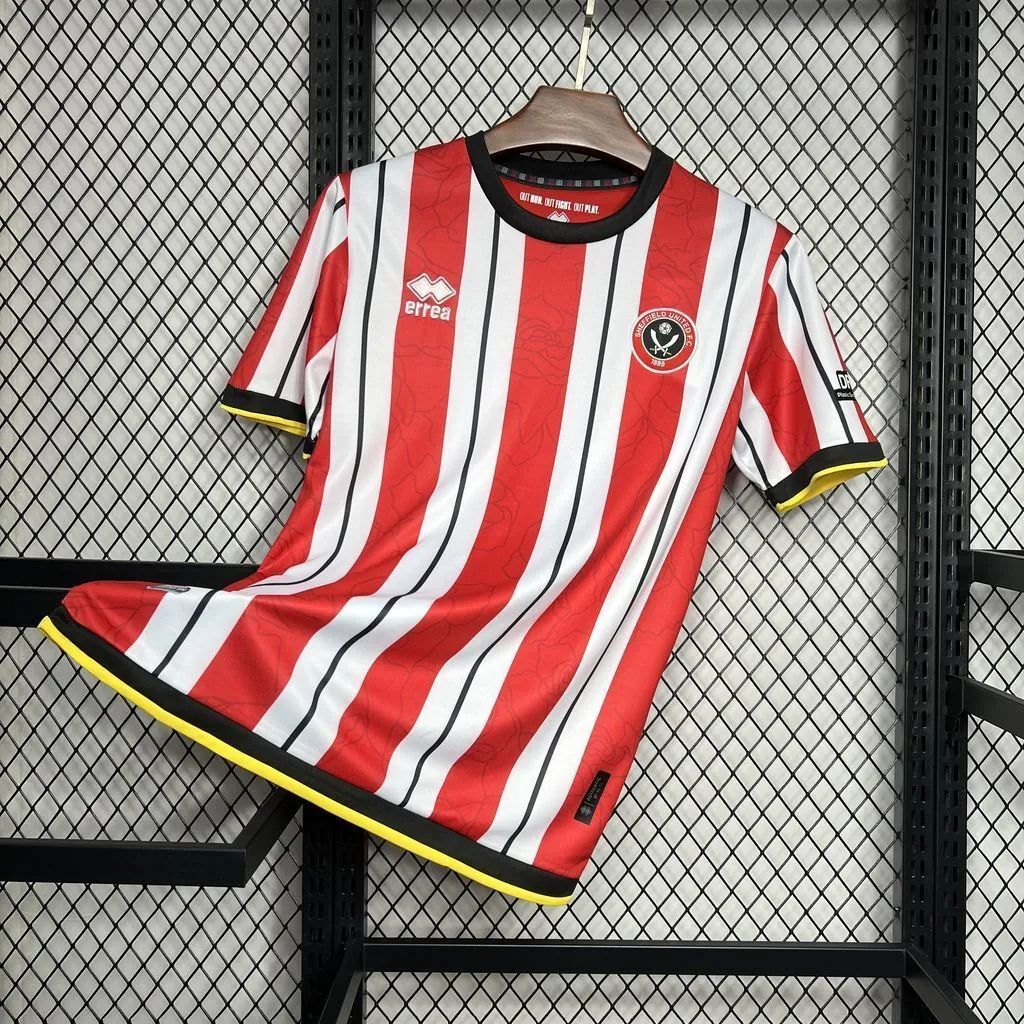 24-25 Sheffield United Home Shirt Soccer Uniforms Soccer AAAAJersey Yupoo 2