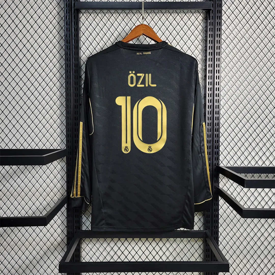 11-12 Real Madrid away black long sleeve 2