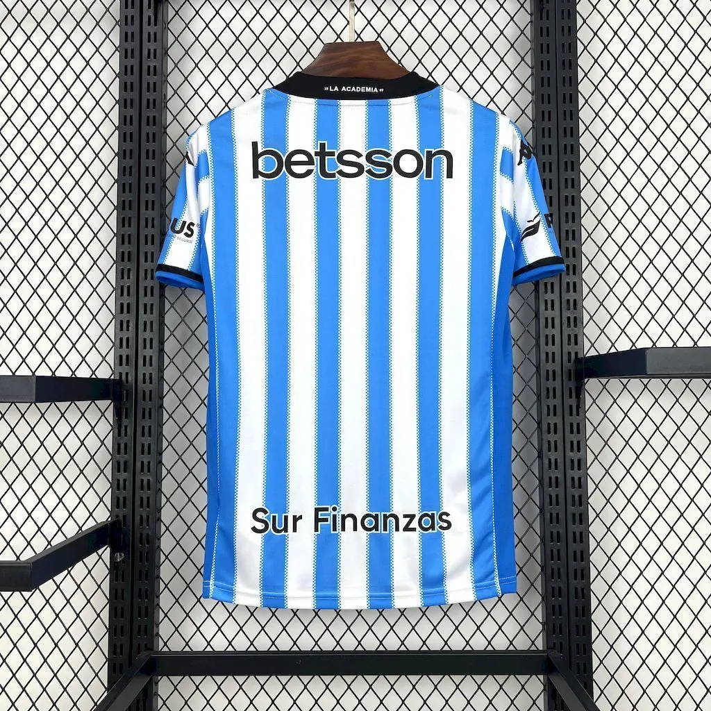 24-25 Racing Club de Avellaneda Home Shirt Football Uniforms AAAAJersey Supplier Yupoo 3