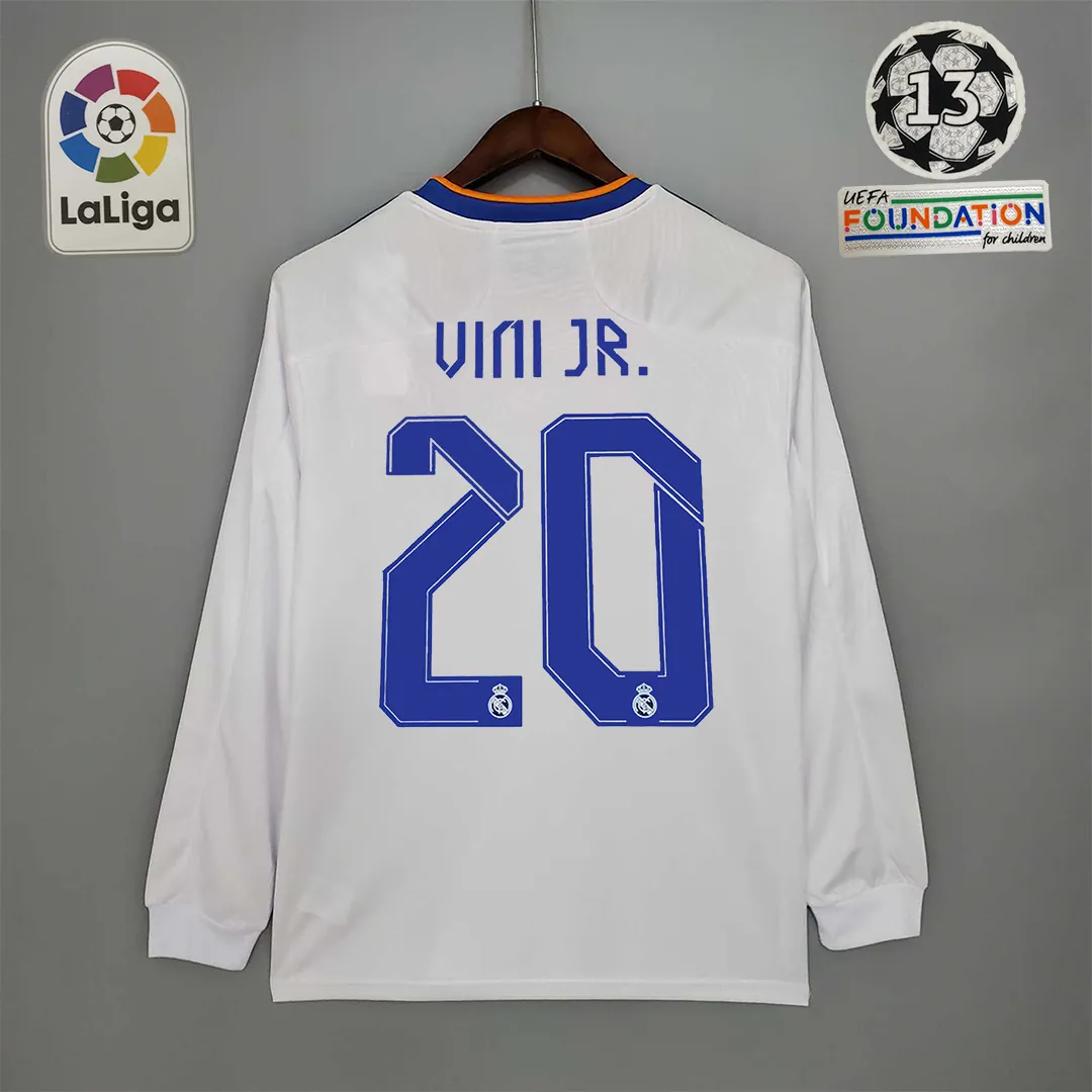 21-22 Real Madrid home long sleeve 15