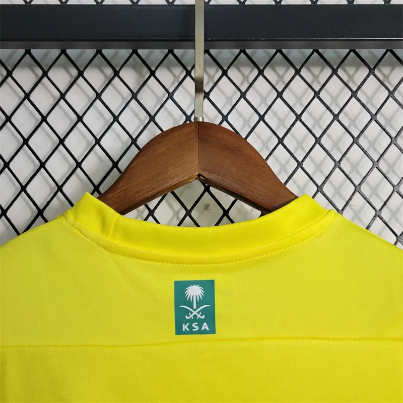 23-24 Kids Al Nassr Home Sizes 16-28 Soccer Jerseys 8