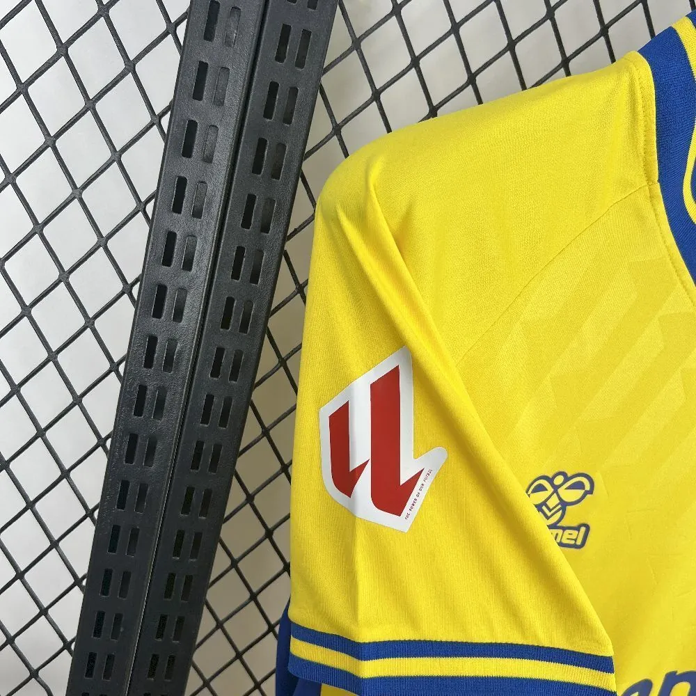 25-26 Las Palmas Home Kit Soccer Uniform Sport Shirt AAAAJersey Dropship Yupoo 2