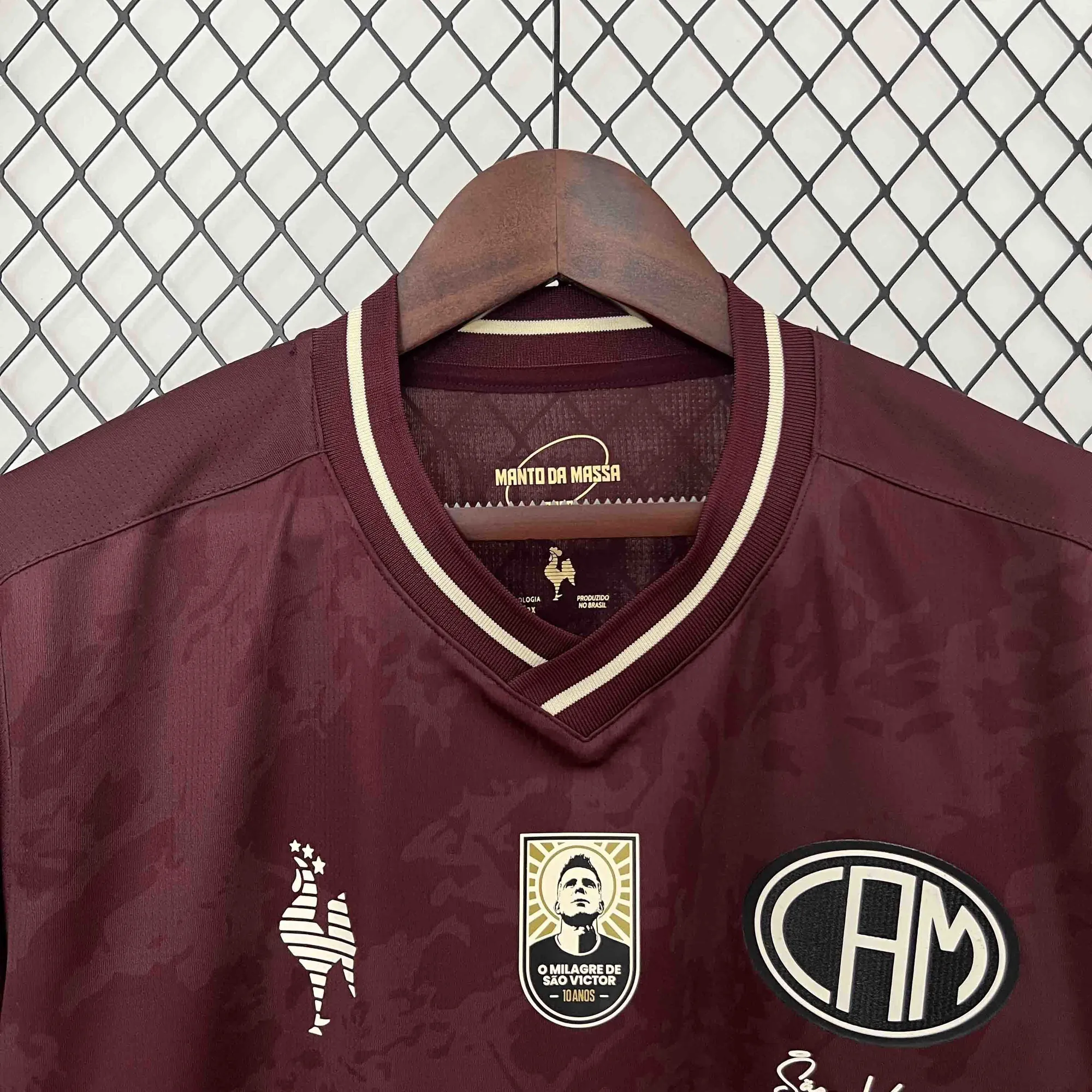 23-24 Atletico Mineiro Manto da Massa GoalKeeper Red Kit Football AAAAJersey Supplier 7
