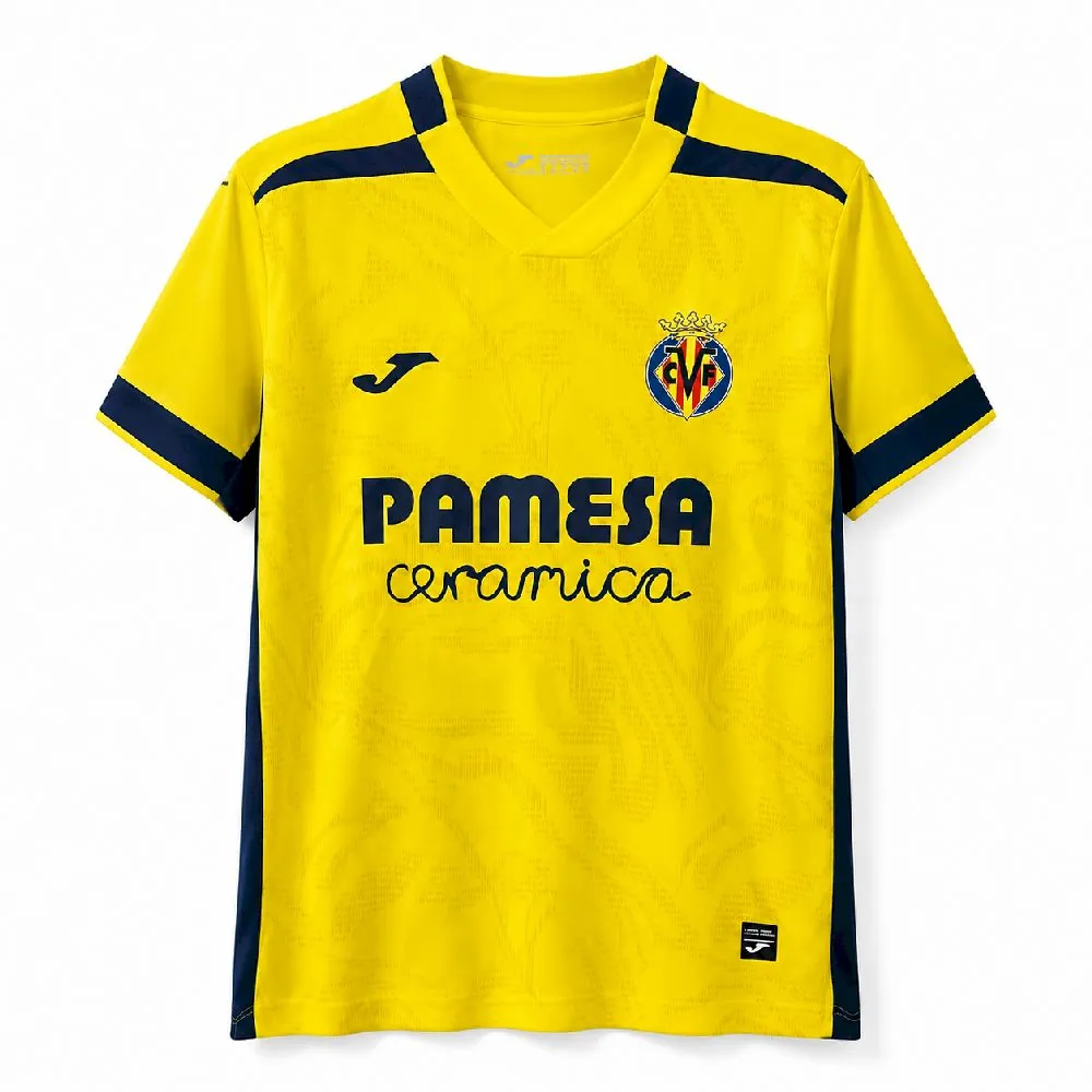 26-27 Villarreal Mens Home Kit Football T-Shirt AAAAJersey Supply Yupoo 10 2