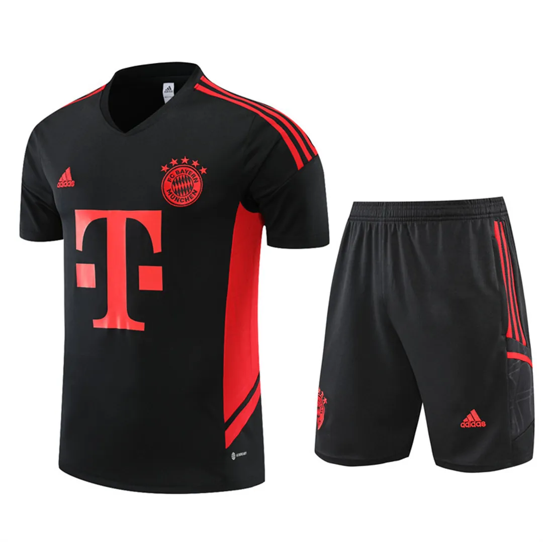 22-23 Bayern Training Kit Black 19