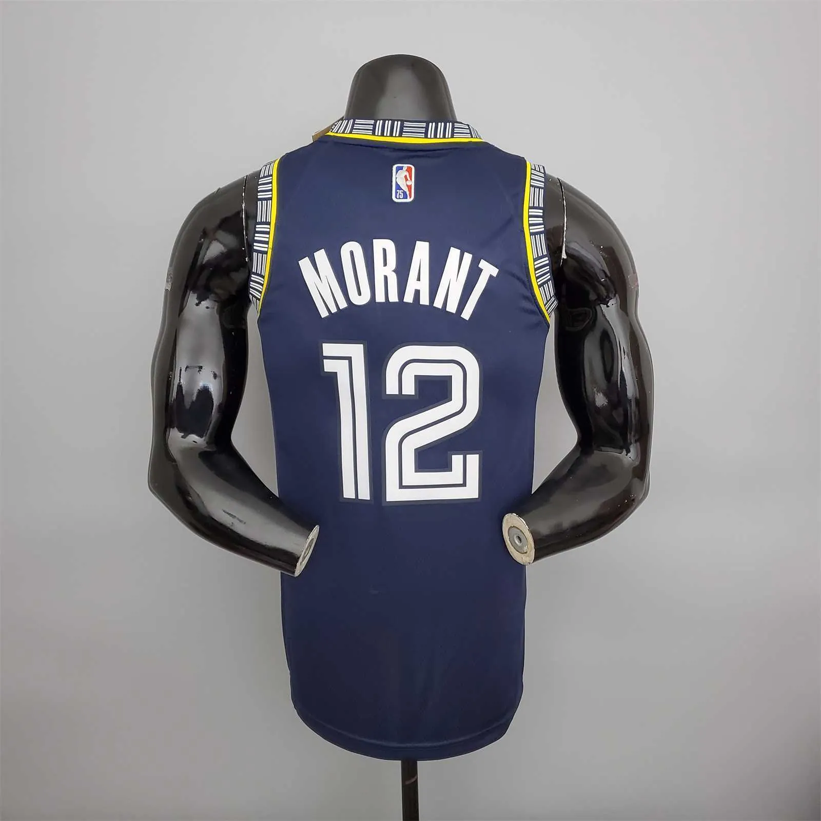 2022 season morant#12 Grizzlies City Edition Royal Blue 7