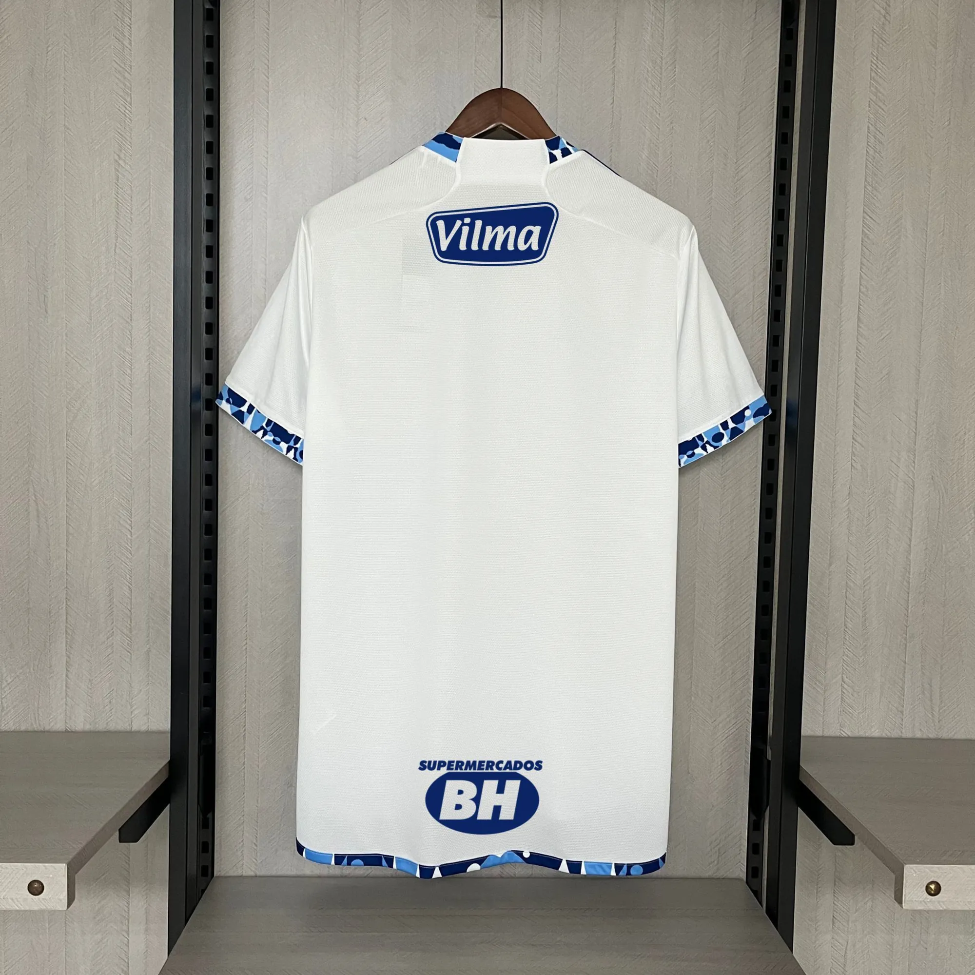 24-25 Cruzeiro Away Kit with All Sponsors Best Wholesale Yupoo 3