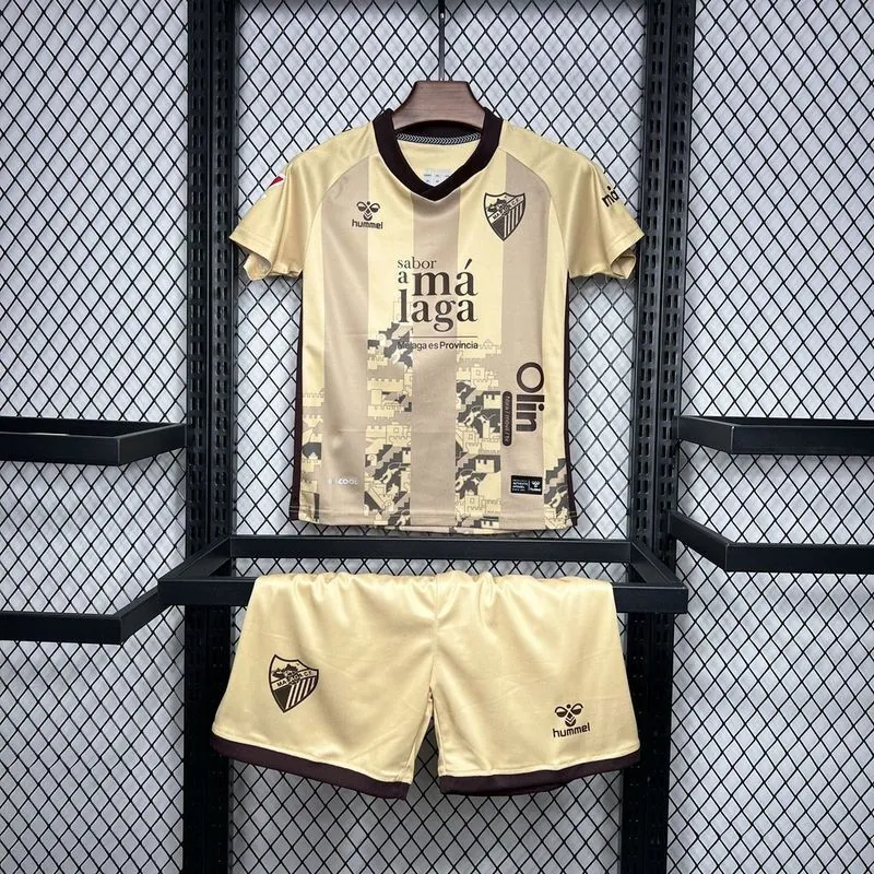 24-25 Malaga Third Away Kid Kits Youth Apparels Football AAAAJersey Yupoo 5