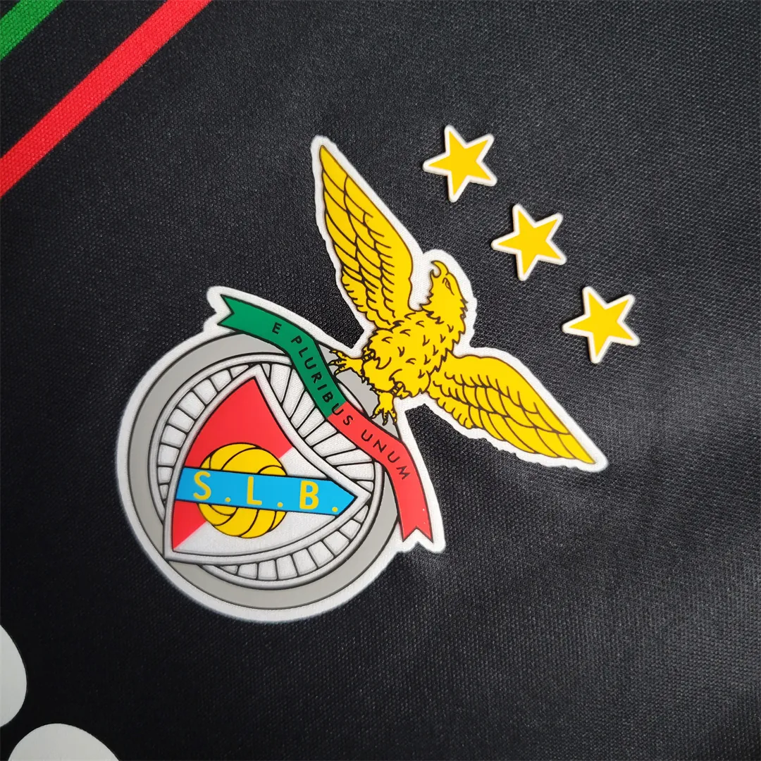 23-24 Benfica Away Kit Black Shirt Football Jerseys Yupoo 3