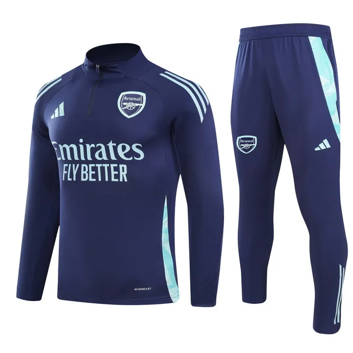 24-25 Arsenal Long Sleeve Training Suit Football Shirts 3