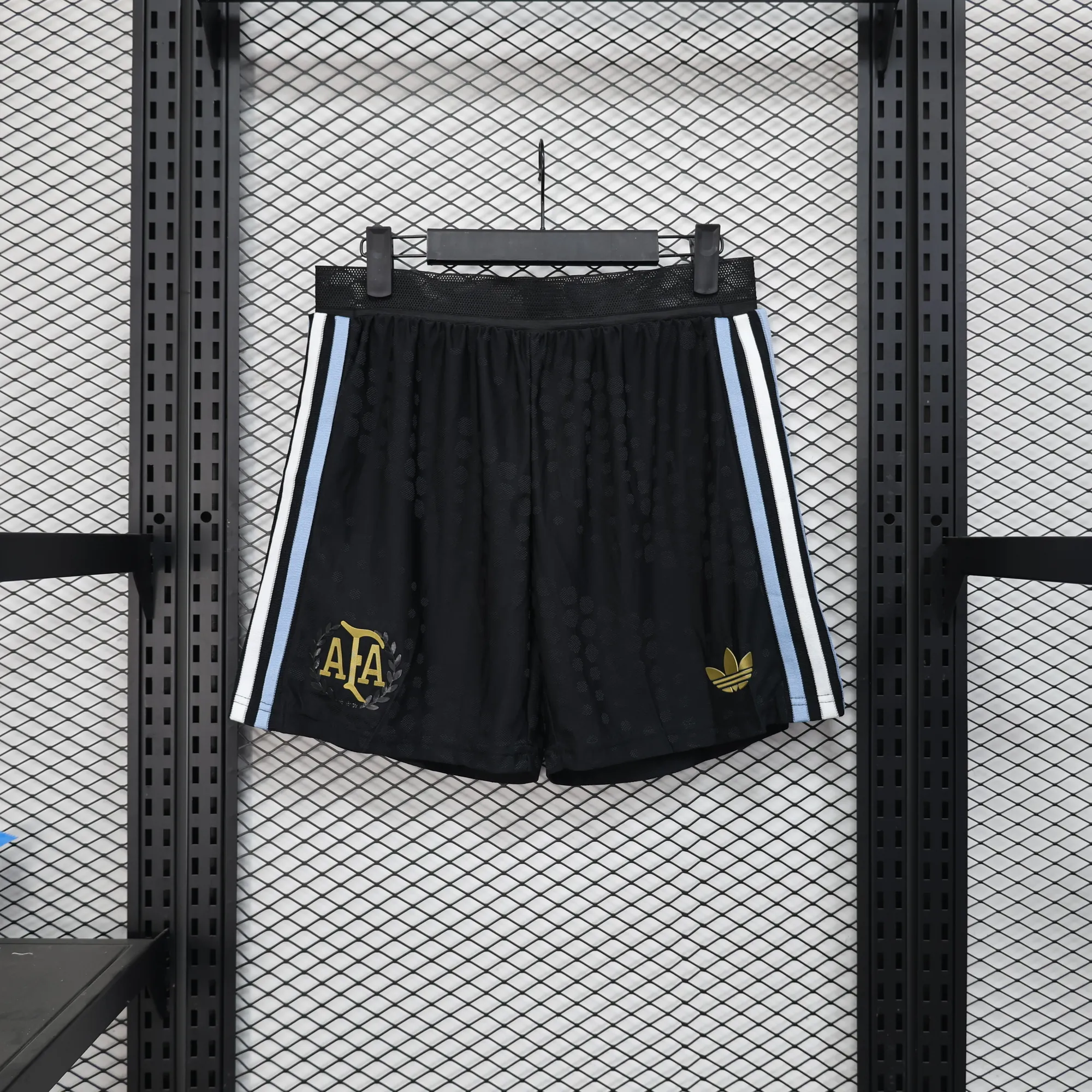 2025 Argentina 50th Black Player Version Shorts AAAAJersey Supplier Yupoo 6