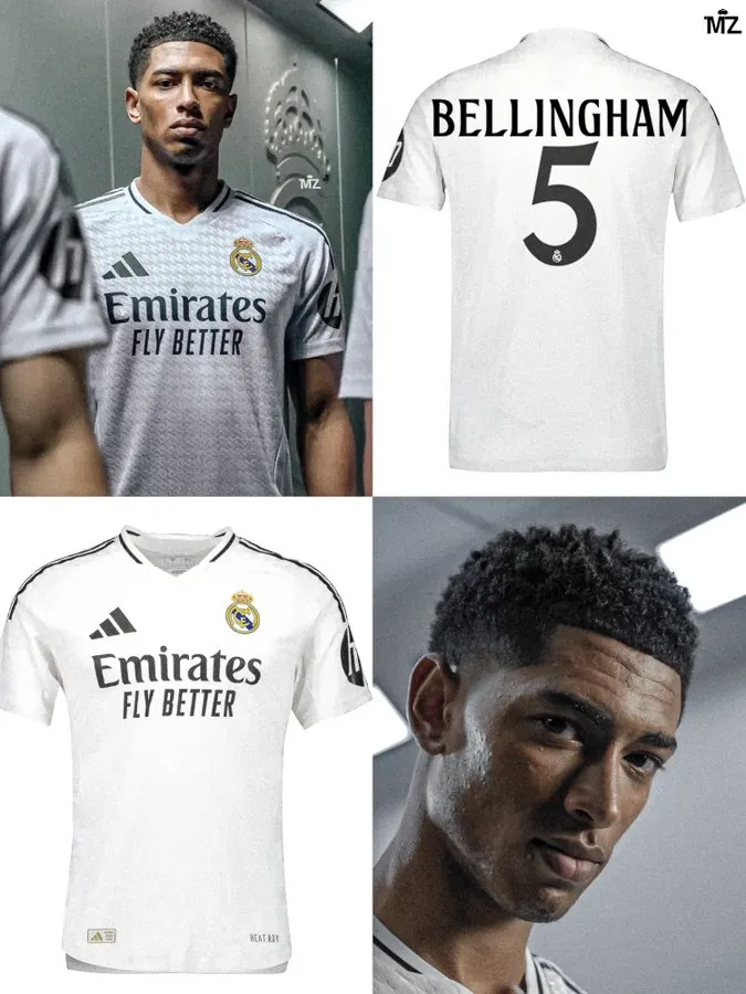 24-25 Real Madrid Home Kit With All Kind of Badges Soccer AAAAJerseys Yupoo 2