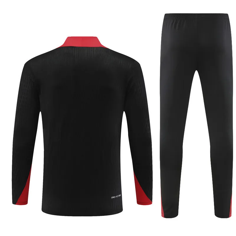 2024 Portugal Player Version Long Sleeve Training Suit Football Shirts 3