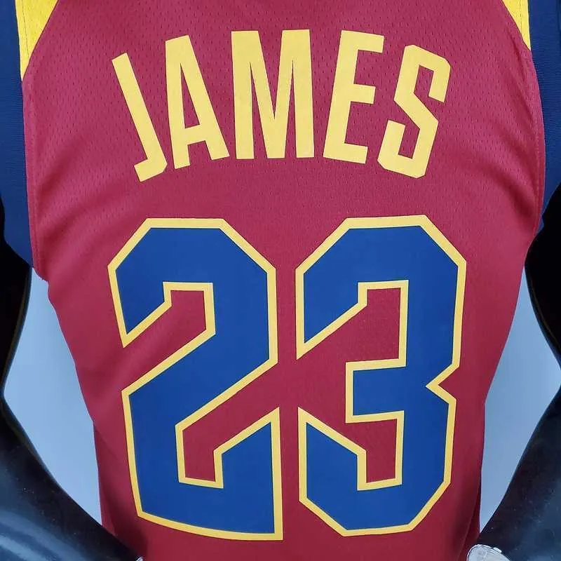 2017 JAMES#23 Cavaliers Burgundy 7