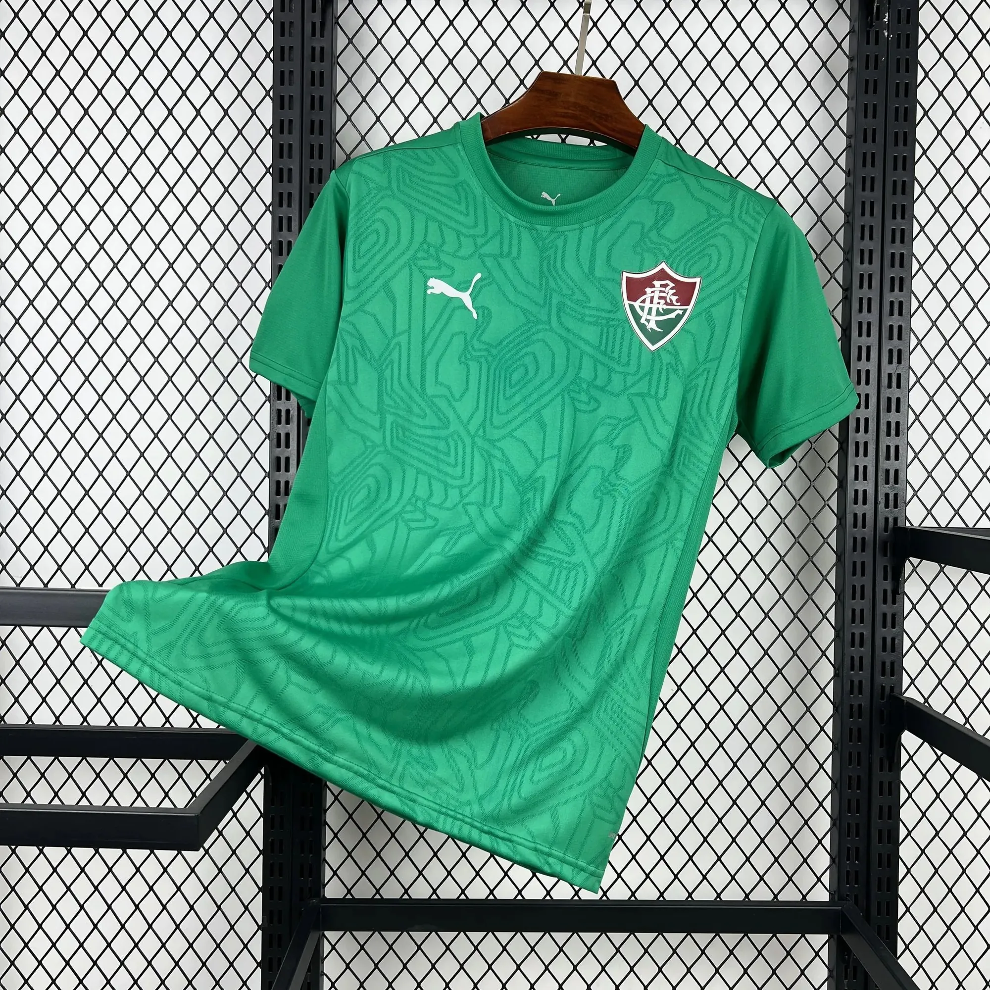 2026-27 Fluminense Green Training Soccer Shirt Fan Version 3
