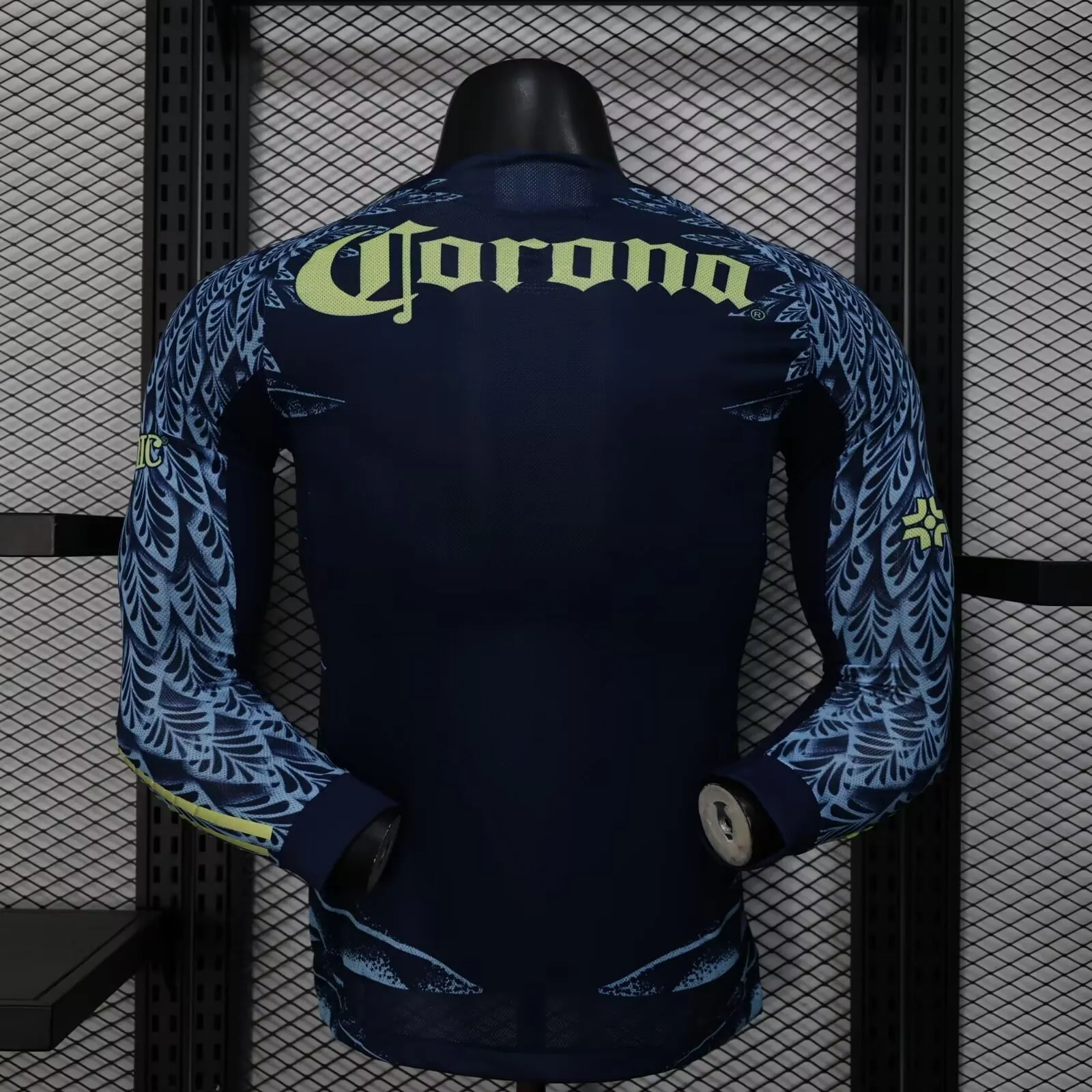 25-26 Club America Away Long Sleeve Kit Player Version Shirt Sino AAAAJersey Dropship Yupoo 7