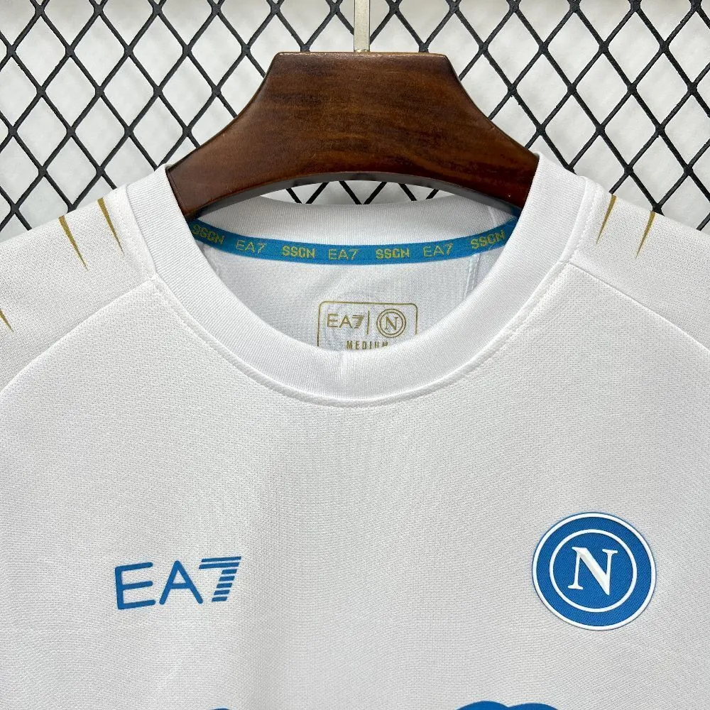 25-26 Napoli Special Edition Kit Soccer Long Sleeve T-Shirt AAAAJersey Supply Yupoo 3