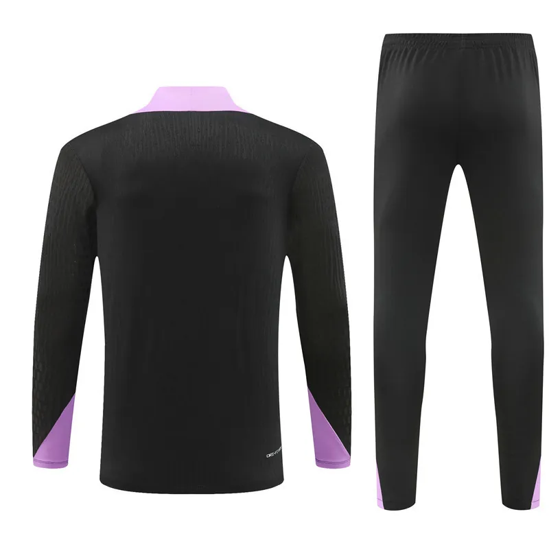 2024 England Player Version Long Sleeve Training Suit Football Shirts 2