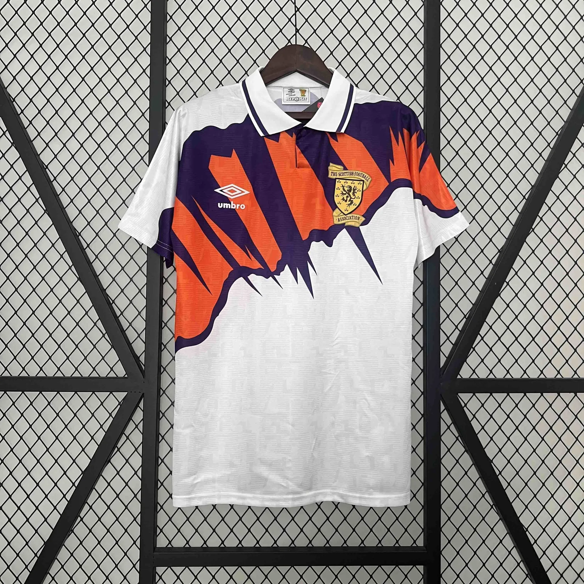 91-93 Scotland Away Retro Kit Soccer Uniform AAAAJerseys Dropshipping Yupoo 6