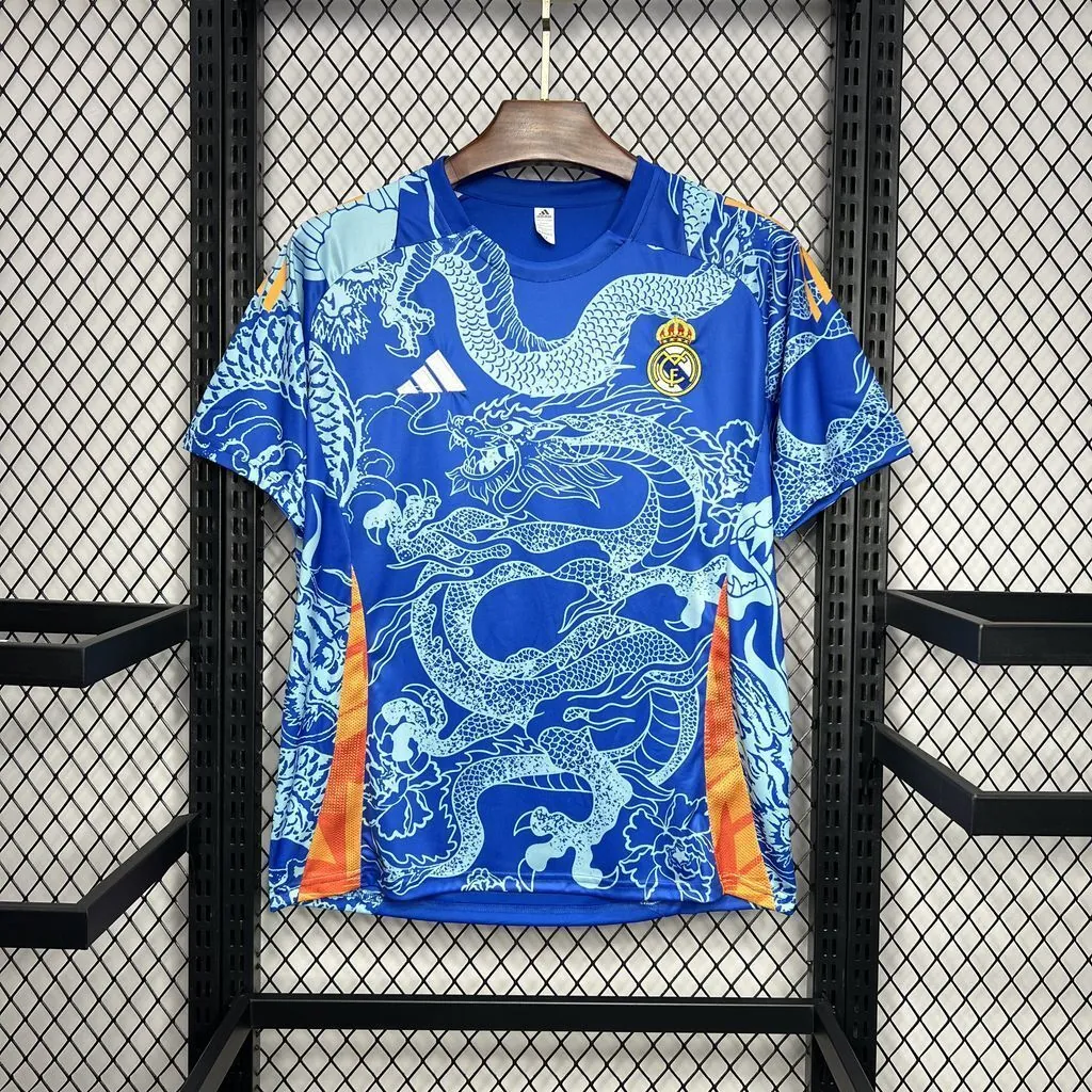 24-25 Real Madrid Blue Dragon Special Edition Soccer Uniforms Soccer AAAAJersey Yupoo 6