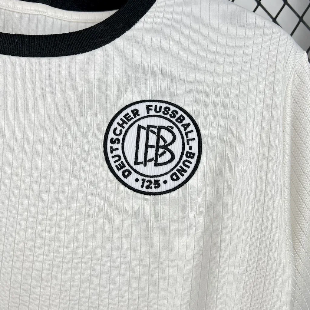 2025 Germany 125th Anniversary White Special Edition Shirt Football Uniforms AAAAJersey Supply 1