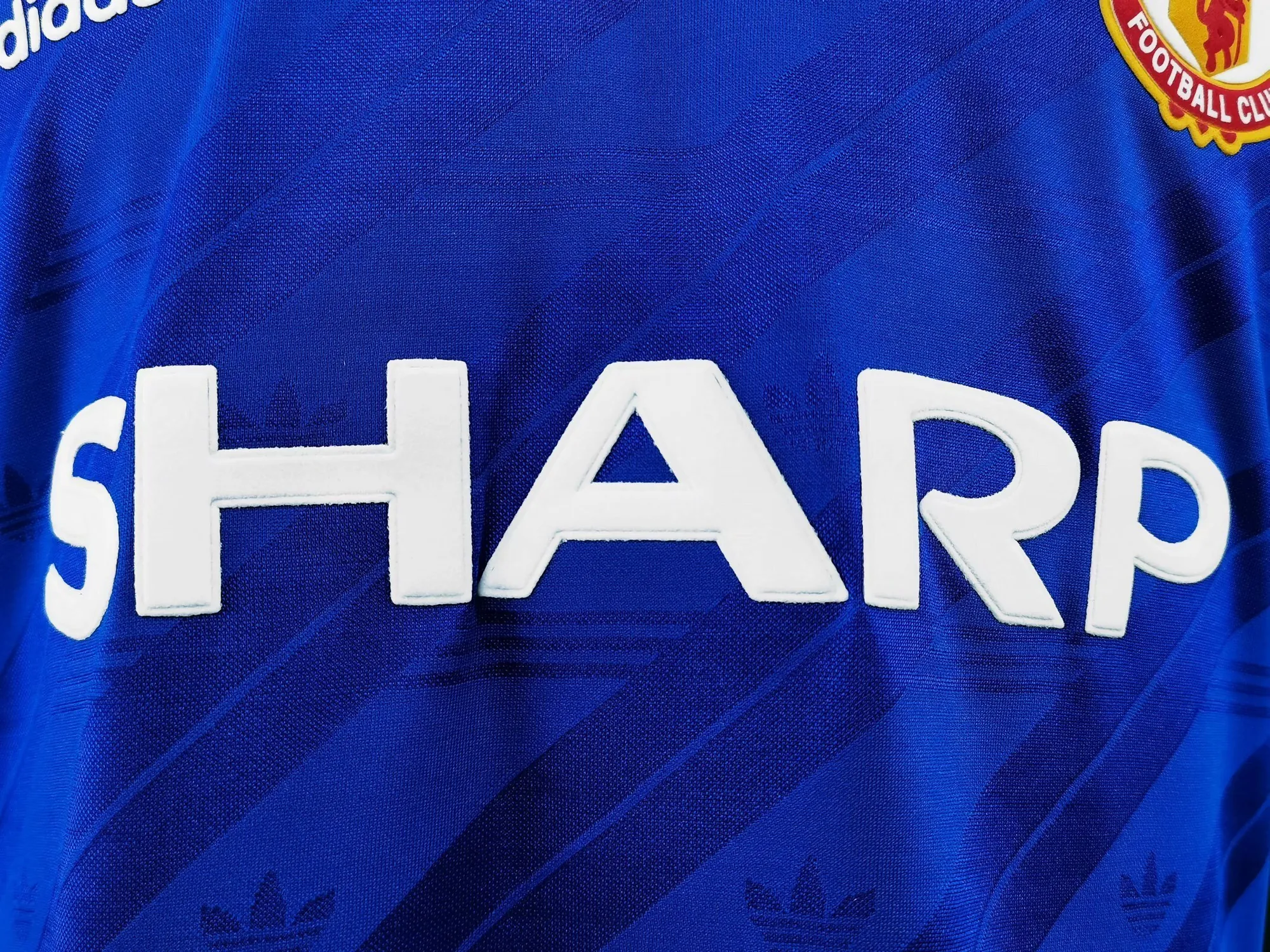 86-88 Manchester United away blue player version 7