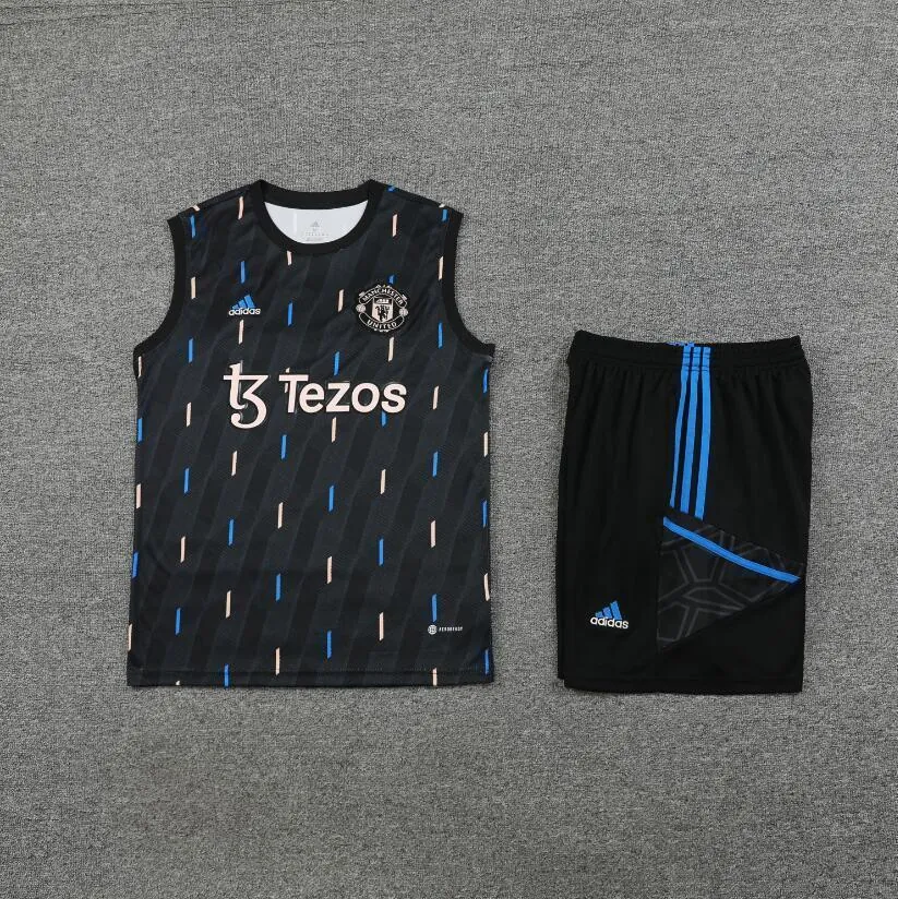 23-24 Manchester United Training Vest Kit S-XXL Soccer Jerseys 2