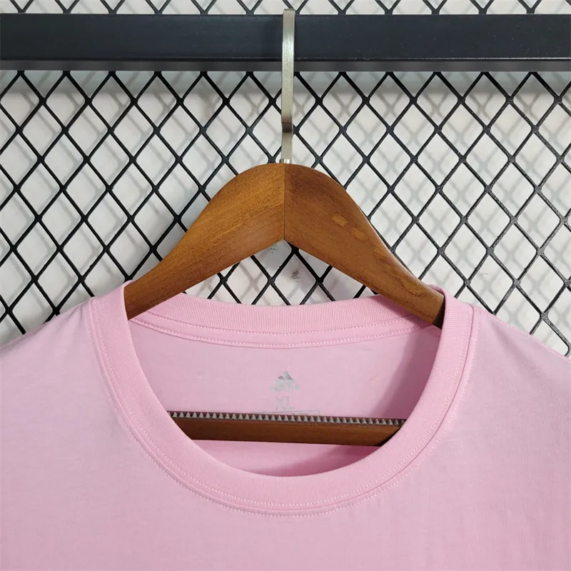 23-24 Inter Miami Casual Shirt Pink Size S-XXL Soccer Jerseys 1