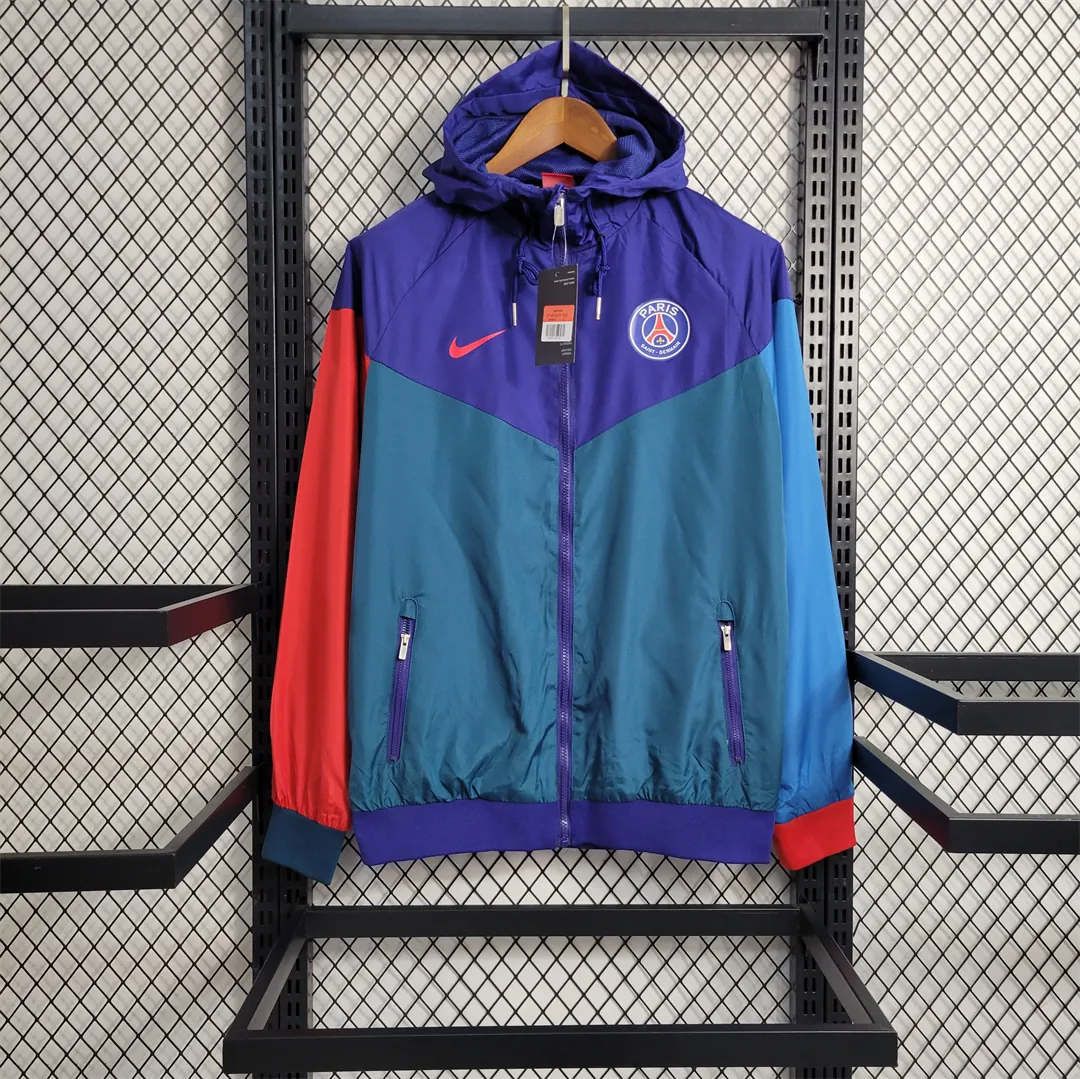 PSG Windbreaker Black Blue Purple 7 7