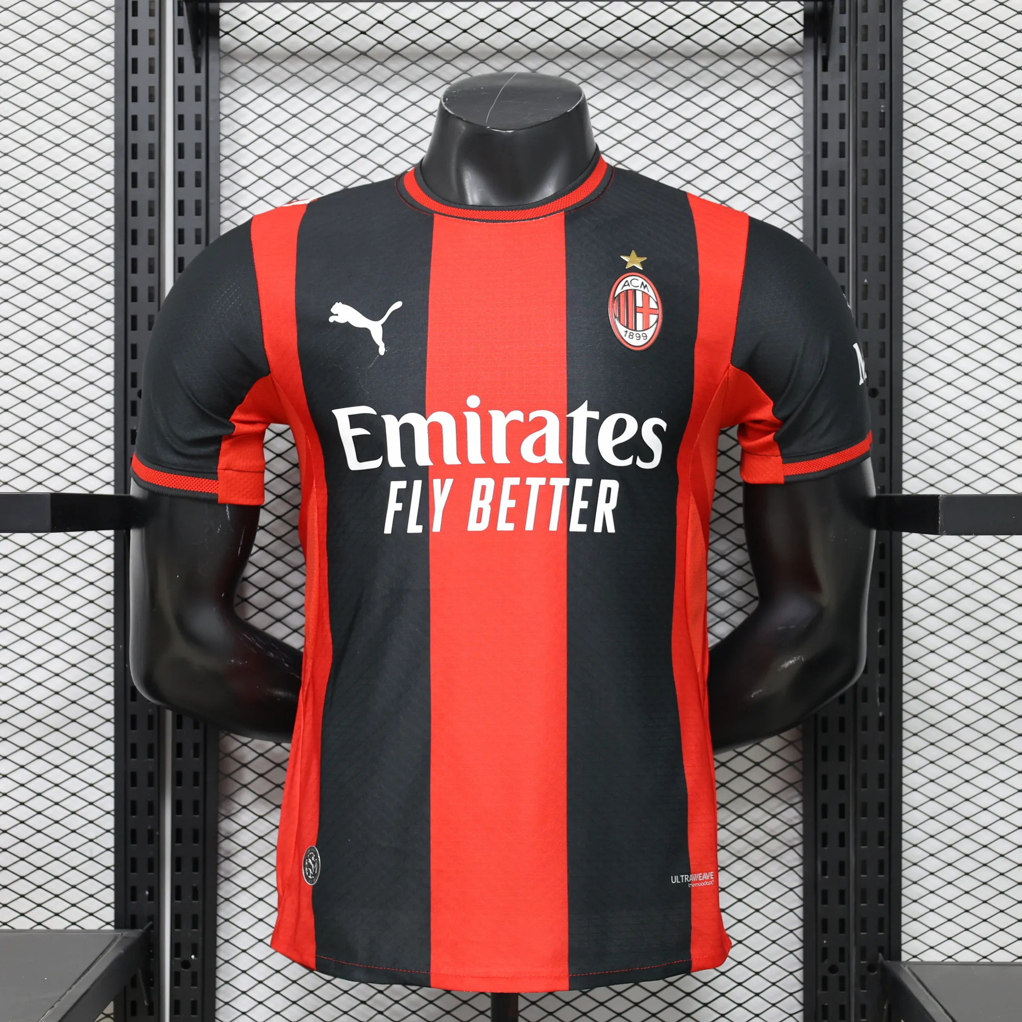 2026-27 AC Milan Home Soccer Shirt Player Version 9