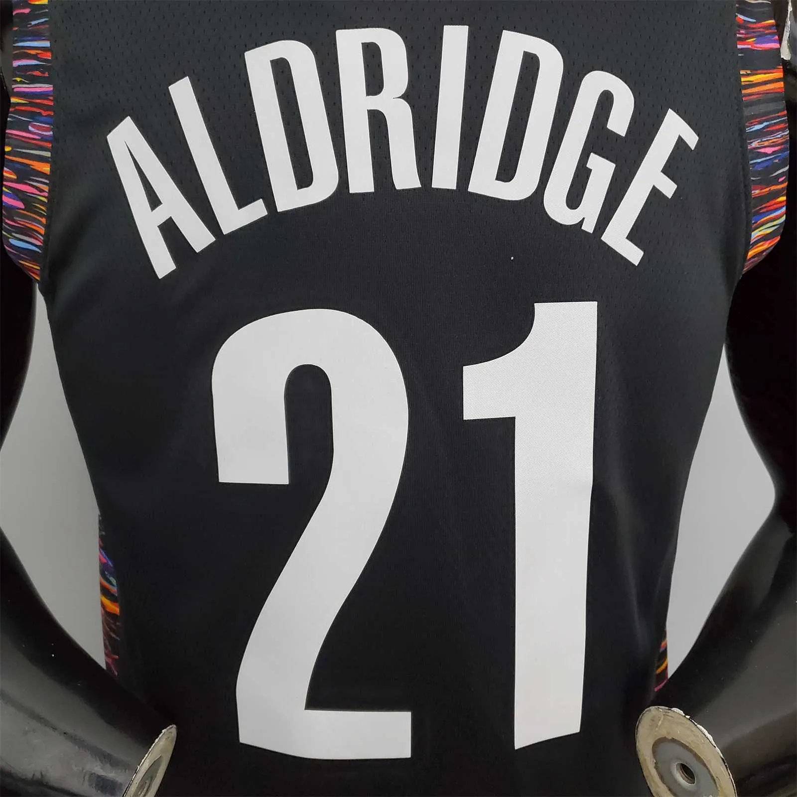 brooklyn#21 Brooklyn Nets City version black 4